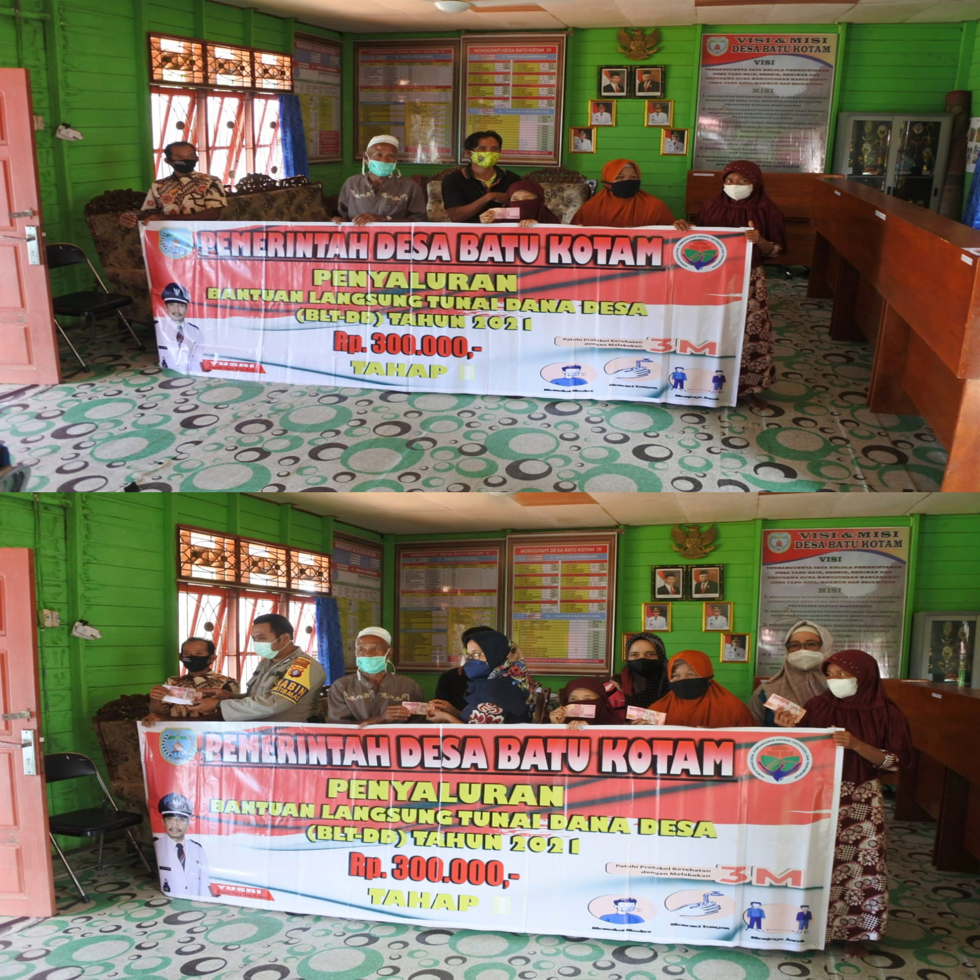 PEMERINTAH DESA BATU KOTAM SALURKAN BLT-DD TAHAP 2