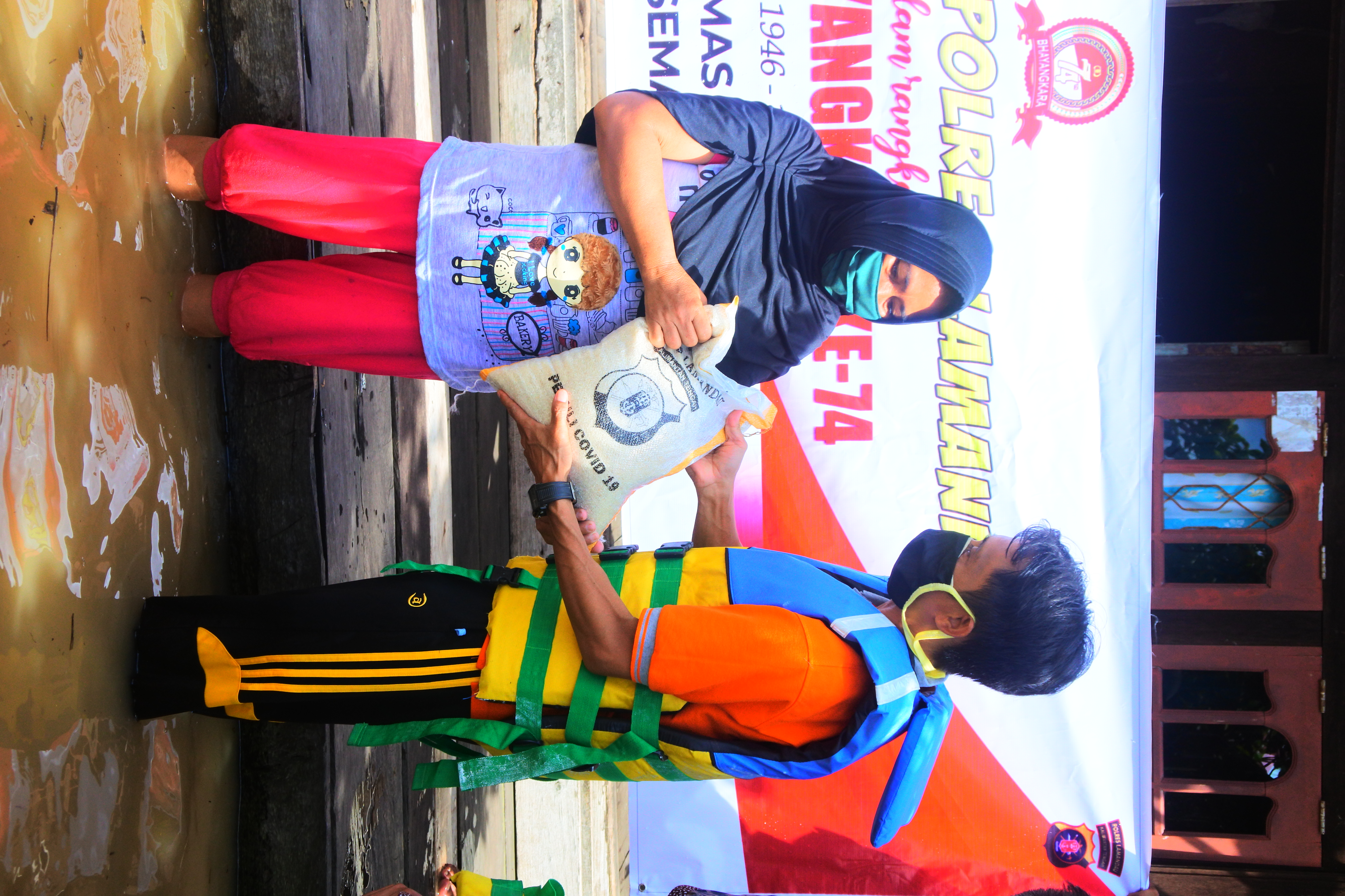 Bansos Polres Lamandau